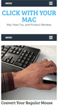 Mobile Screenshot of clickwithyourmac.com